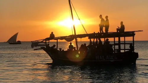 Zanzibar Sunset Dhow Cruise - Africa Bed of Roses Safaris