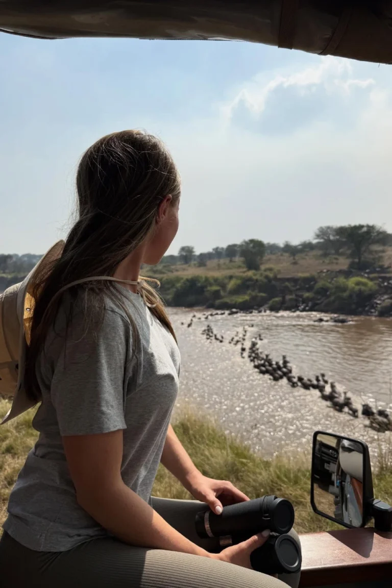 Mara River Crossing View