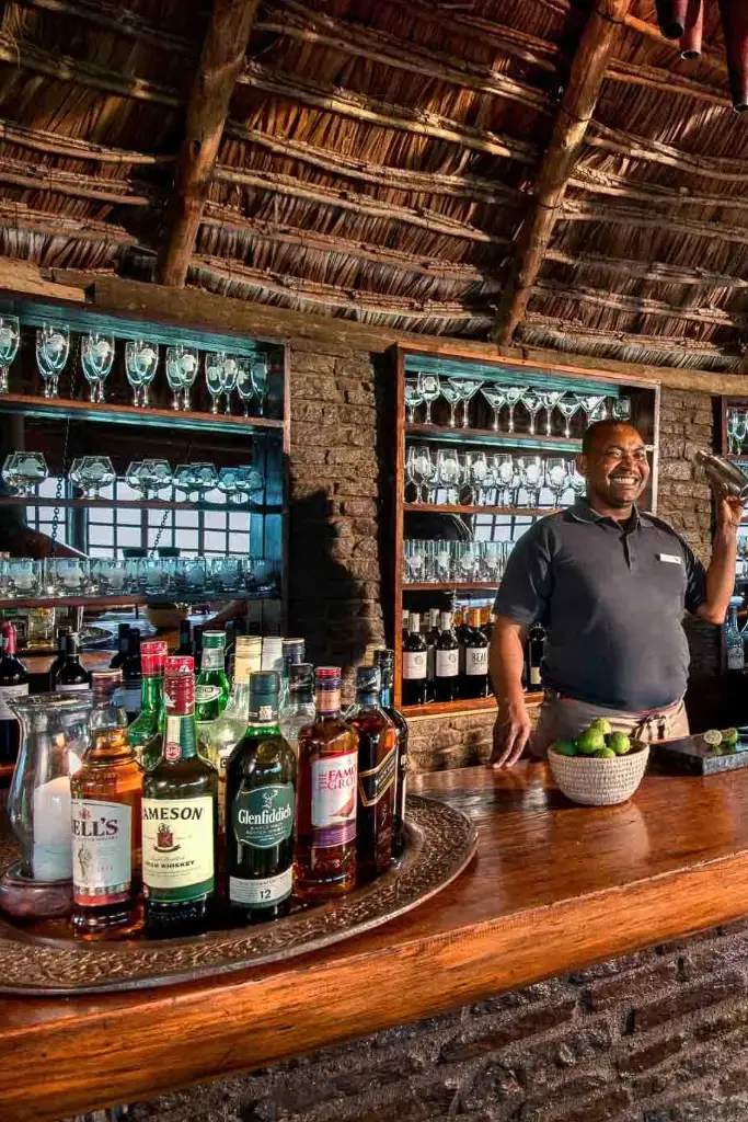 andBeyond Ngorongoro Crater Lodge Bar