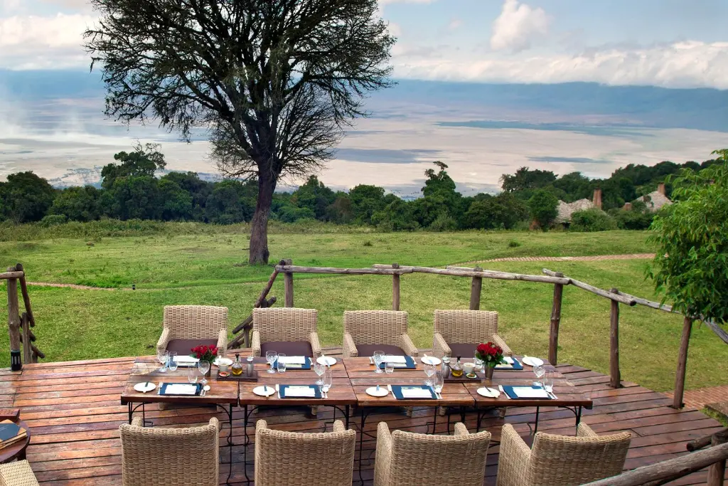 andBeyond Ngorongoro Crater Lodge Scenic View