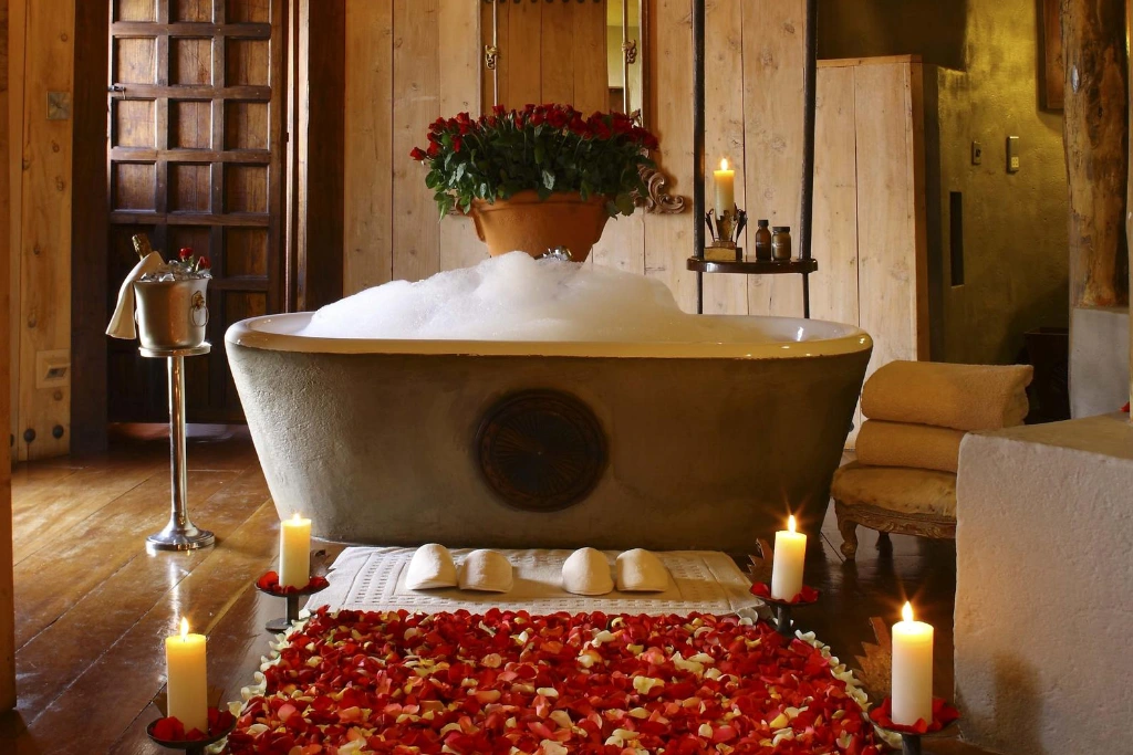 andBeyond Ngorongoro Crater Lodge Luxury Bathroom