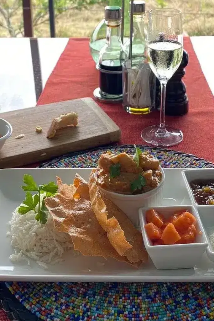 Lemala Kuria Hills Lodge Dining