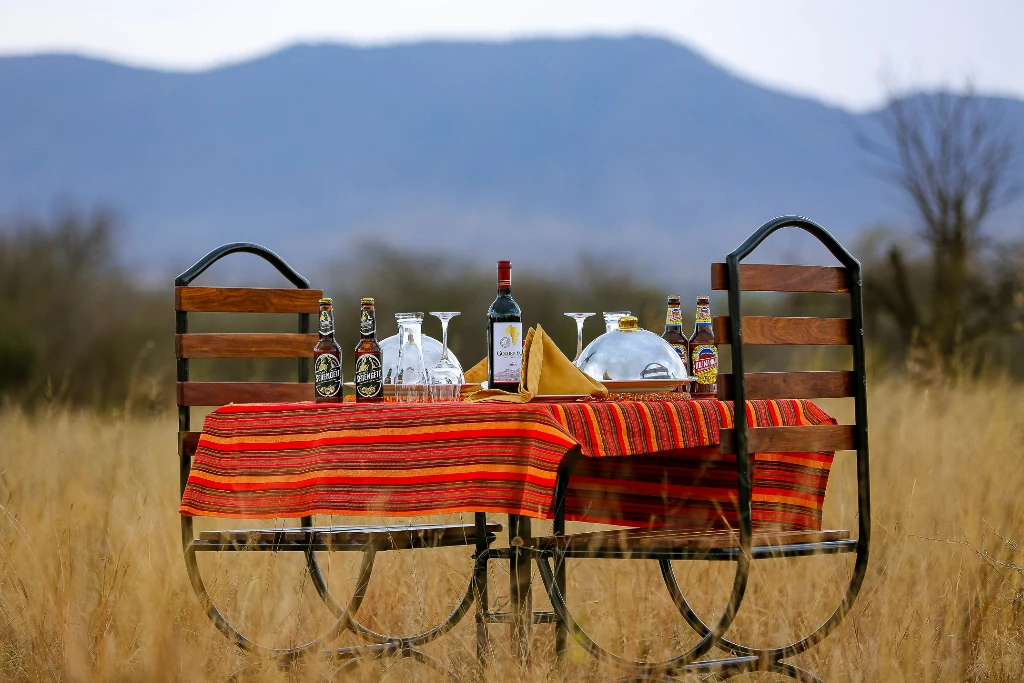Serengeti Sound of Nature Luxury Tented Camp Bush Dining