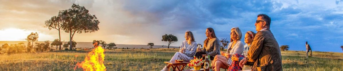 Sundowner - Karen Blixen Camp - Masai Mara National Reserve - Kenya Safaris